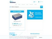 Tablet Screenshot of budchem.com.pl